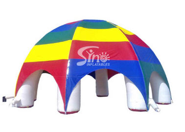 Rainbow Inflatable Dome Structure For Outdoor Advertising N Ceremony