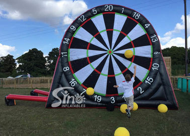 4 Meters High Outdoor Giant Inflatable Football Darts Board For Kids N Adults Interactive Games