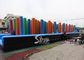 Colorful outdoor kids N adults pillar inflatable obstacle for sale from Sino Inflatables