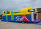 Outdoor Kids Commercial Inflatable Obstacle Course For Inflatable Playground Equipment