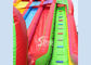 8m High Rainbow Triple Lane Giant Commercial Inflatable Water Slides For Adults