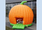 Halloween Inflatables Giant Pumpkin Kids Bounce House Double for outdoor party