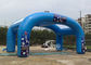 10x5m outdoor double arches advertising inflatable tent with white nylon cover N custom logo printed
